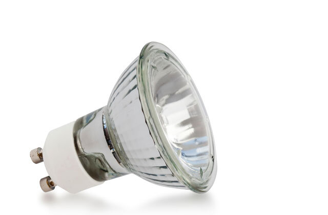 Halogen lamp for dimming