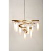 Holländer SERPENTINEN SPIRAL hanging light gold, 9-light sources
