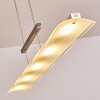 Hogana Pendant Light LED stainless steel, 5-light sources