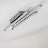 ISKUT Ceiling Light LED chrome, 3-light sources