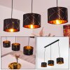 Opatija Pendant Light black, 3-light sources