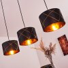 Opatija Pendant Light black, 3-light sources