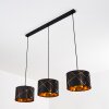 Opatija Pendant Light black, 3-light sources