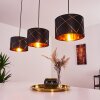 Opatija Pendant Light black, 3-light sources