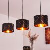 Opatija Pendant Light black, 3-light sources