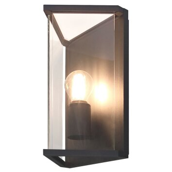 Outdoor Wall Light Mantra MERIBEL grey, 1-light source