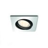 Philips HUE AMBIANCE WHITE MILLISKIN Recessed spotlight, extension silver, 1-light source, Remote control