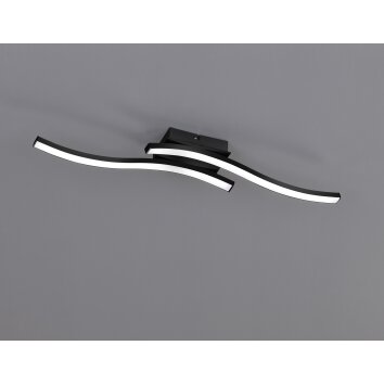 Reality ROUTE Ceiling Light LED black, 2-light sources