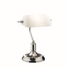 Ideal Lux LAWYER Table Lamp chrome, 1-light source