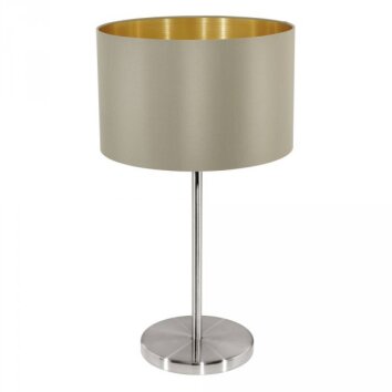 Eglo MASERLO table lamp matt nickel, 1-light source