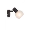 Brilliant GABON wall spotlight brown, 1-light source