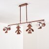 Lichinga Pendant Light rust-coloured, 4-light sources