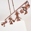 Lichinga Pendant Light rust-coloured, 4-light sources