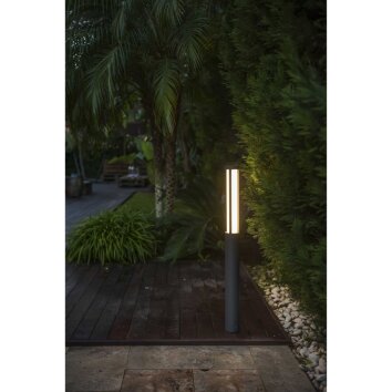Faro Barcelona Logar Mast Floor Lamp LED grey, 1-light source