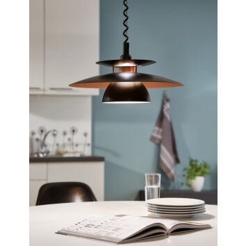 Eglo BRENDA pendant light black, 1-light source