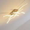 Mapleton ceiling light LED matt nickel, 4-light sources
