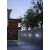 Helestra Air outdoor wall light LED white, 1-light source