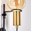 KIREHITO Wall Light gold, brass, black, 1-light source