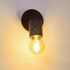 Ajaccio Wall Light black, 1-light source