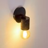 Ajaccio Wall Light black, 1-light source