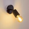 Ajaccio Wall Light black, 1-light source