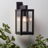 TIEVA outdoor wall light black, 1-light source