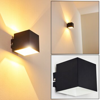 Varco Wall Light black, 1-light source