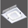 Leuchten Direkt LISA ceiling light LED chrome, 1-light source