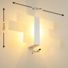 Lovikka Wall Light white, 1-light source
