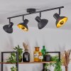 NEIDEN Ceiling light black-gold, 4-light sources