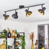 NEIDEN Ceiling light black-gold, 4-light sources