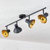 NEIDEN Ceiling light black-gold, 4-light sources