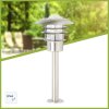 Brilliant TERRENCE Outdoor Bollard Light stainless steel, 1-light source