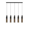 Lucide ORLANDO Pendant light grey, rust-coloured, 5-light sources
