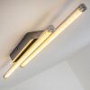 ISKUT Ceiling Light LED chrome, 2-light sources