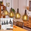 SEDA Pendant Light black, 4-light sources
