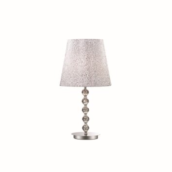 Ideal Lux LE ROY Table Lamp chrome, 1-light source