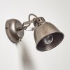 NANLIA Wall Light grey, silver, 1-light source