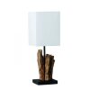 Paul Neuhaus ABUJA Table Lamp Dark wood, 1-light source