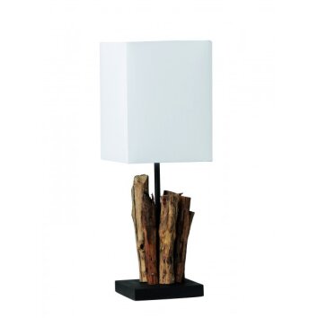 Paul Neuhaus ABUJA Table Lamp Dark wood, 1-light source