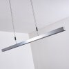 Airolo Pendant Light LED chrome, matt nickel, 3-light sources
