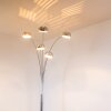 NIKKALA floor lamp chrome, 5-light sources