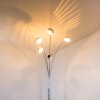 NIKKALA floor lamp chrome, 5-light sources