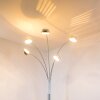NIKKALA floor lamp chrome, 5-light sources
