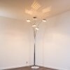 NIKKALA floor lamp chrome, 5-light sources