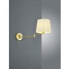 Trio LYON Wall Light brass, 1-light source