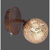 Paul Neuhaus GRETA wall light rust-coloured, 1-light source