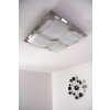 Eglo GUADIANO ceiling light LED matt nickel, 4-light sources