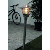 Nordlux AGGER outdoor floor lamp galvanized, 1-light source