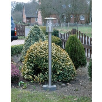 Brilliant YORK outdoor Path Light stainless steel, 1-light source